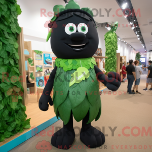 Mascot character of a Black...