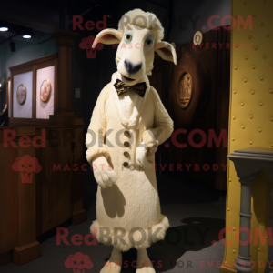 Mascot character of a Cream...