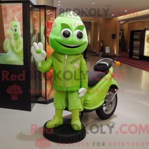 Mascot karakter van een...