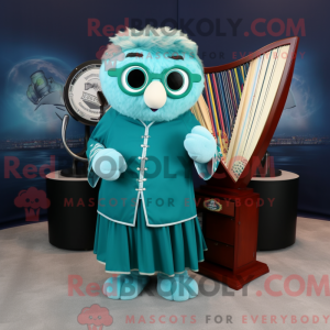 Mascot karakter van een...