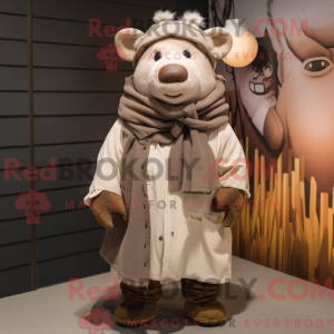 Mascottekarakter van een...