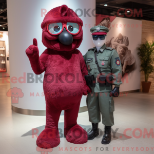 Postava maskota Maroon...