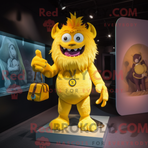 Mascottekarakter van een...