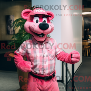 Mascot karakter van een...