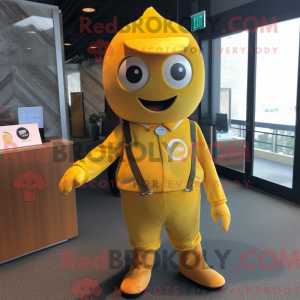 Mascot character of a Rust...