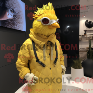 Maskotkarakter av en...