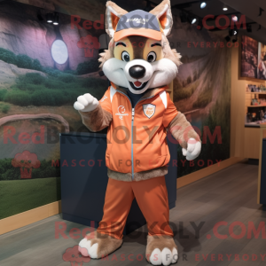 Mascot character of a Peach...