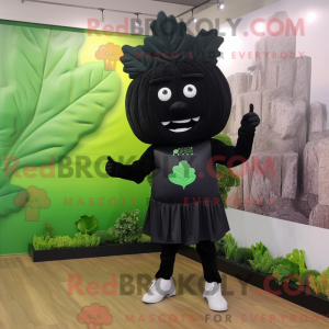 Mascot character of a Black...