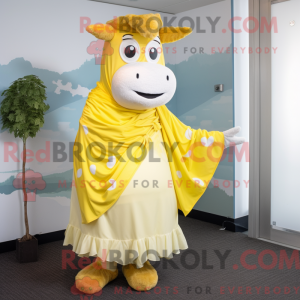 Mascot character of a Lemon...