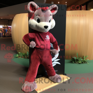 Mascot character of a...