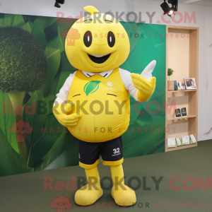 Mascottefiguur van een...