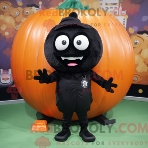 Mascot character of a Black...