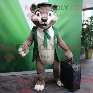 Mascot karakter van een...