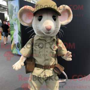 Mascot karakter van een...