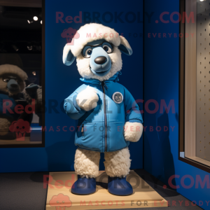 Mascot karakter van een...