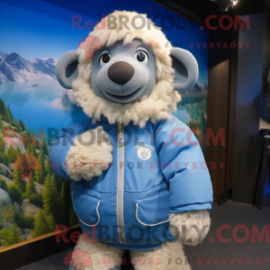 Mascot karakter van een...