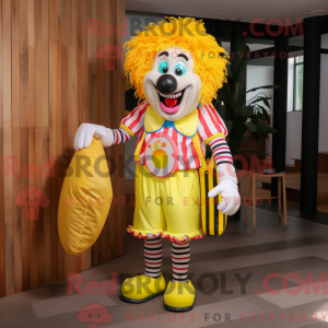 Personnage mascotte d un...
