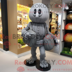 Mascot character of a Gray...