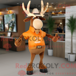 Mascottefiguur van een...