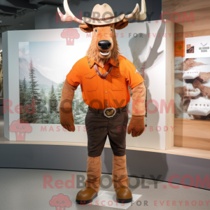 Mascottefiguur van een...