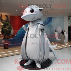 Mascottefiguur van een...