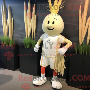 Mascot character of a White...