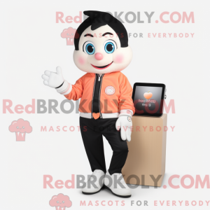 Mascot karakter van een...