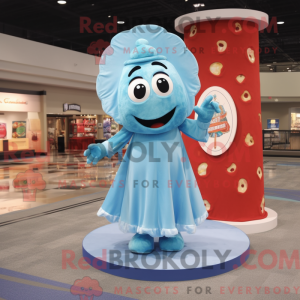 Postava maskota Sky Blue...