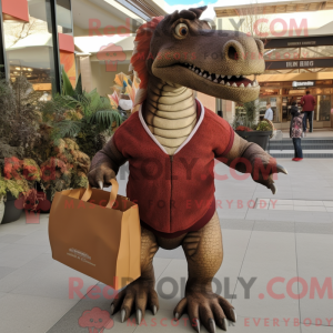 Mascot karakter van een...