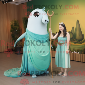 Mascot karakter van een...