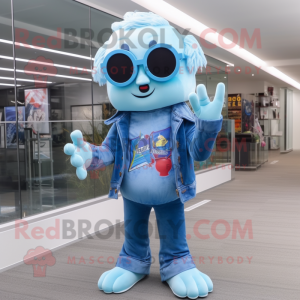 Sky Blue Undead mascotte...