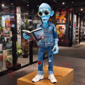 Sky Blue Undead maskot...