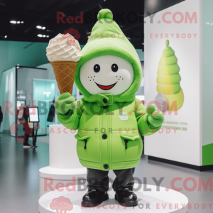 Mascottekarakter van een...