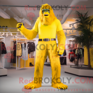 Mascottekarakter van een...
