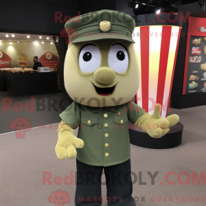 Mascottekarakter van een...