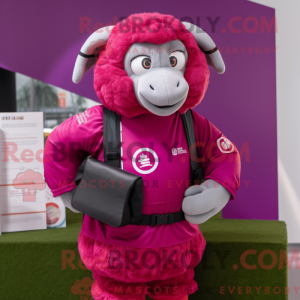 Mascot character of a...