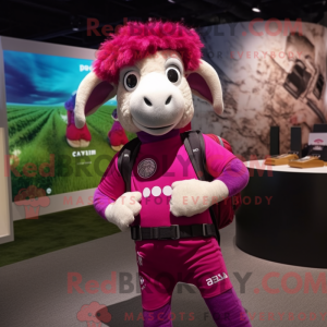 Mascot karakter van een...