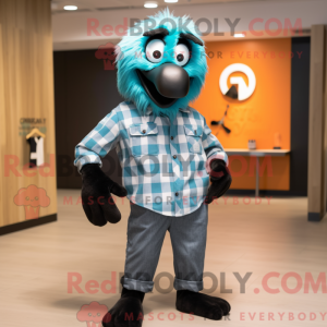 Personnage mascotte d un...