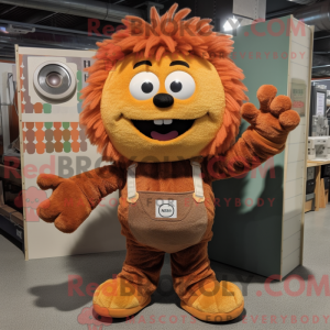 Personaje mascota de Rust...