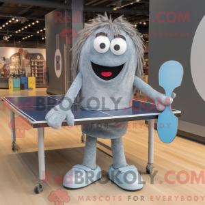 Mascot character of a Gray...