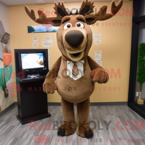 Mascottefiguur van een...