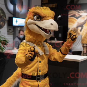 Personnage mascotte d un...