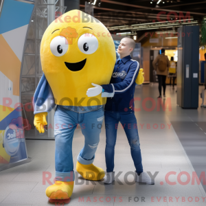 Mascottekarakter van een...