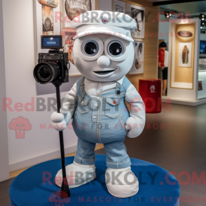 Mascot character of a White...