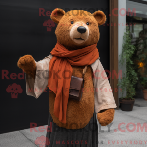 Personnage mascotte d un...