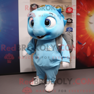 Mascot character of a Sky...