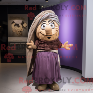 Personagem de máscara de...