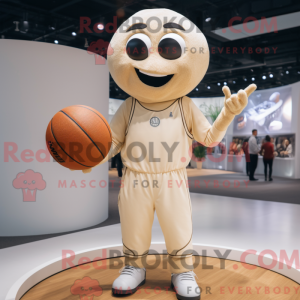 Máscara de basquete de uma...