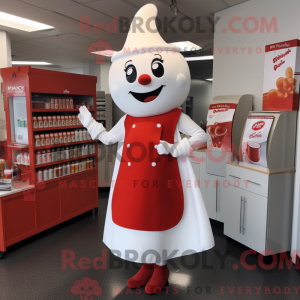 Mascot karakter van een...