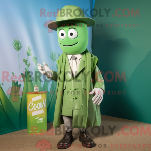 Mascot karakter van een...